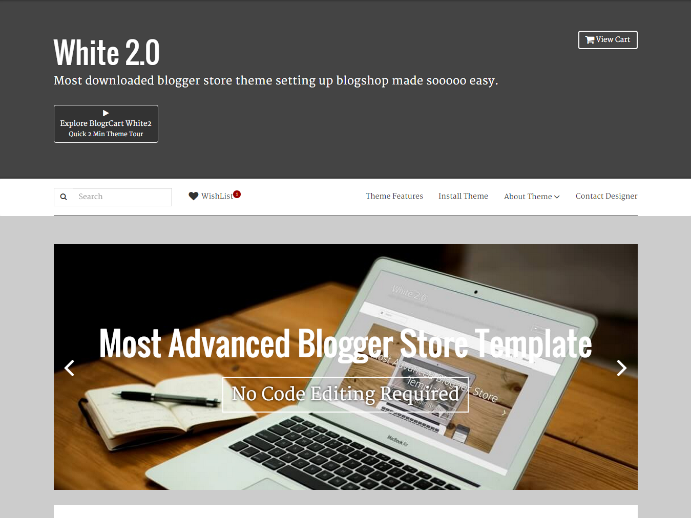 Tutorial Simple Animation Blogger Template Image Slider for BlogrCart ...