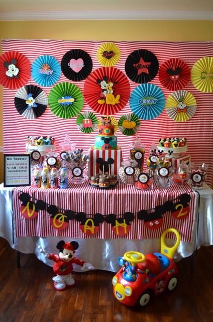 IDEAS: DECORACION MICKEY MOUSE | Una Mami Creativa Ideas: Decoracion Mickey Mouse | Una Mami Creativa