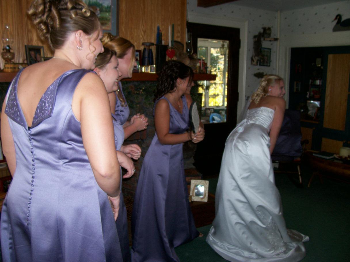 Slideshow bride spanking.