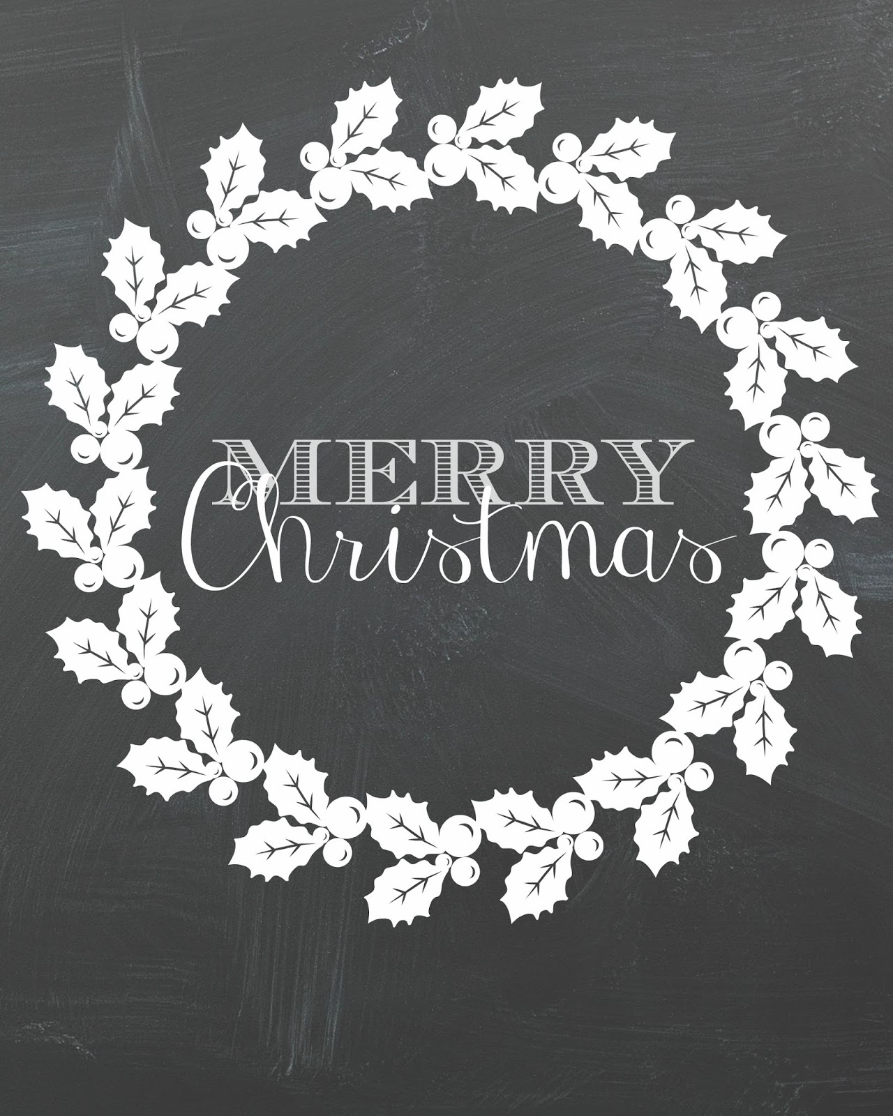 The Blue Birdhouse Free Christmas Chalkboard Printables 4 Languages The Blue Birdhouse Free Christmas Chalkboard Printables 4 Languages