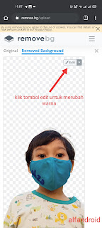cara mengganti background foto tanpa aplikasi