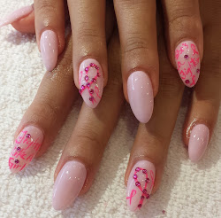 cancer nail breast nails awareness inspiration pink vargas freeport link source