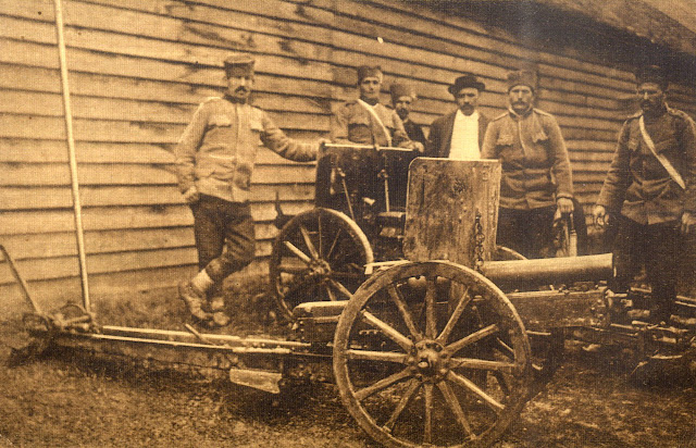 Serbian postcard - First Balkan War