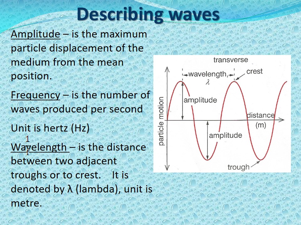 Grade 10 SEMESTER2,CHAPTER1,WAVES