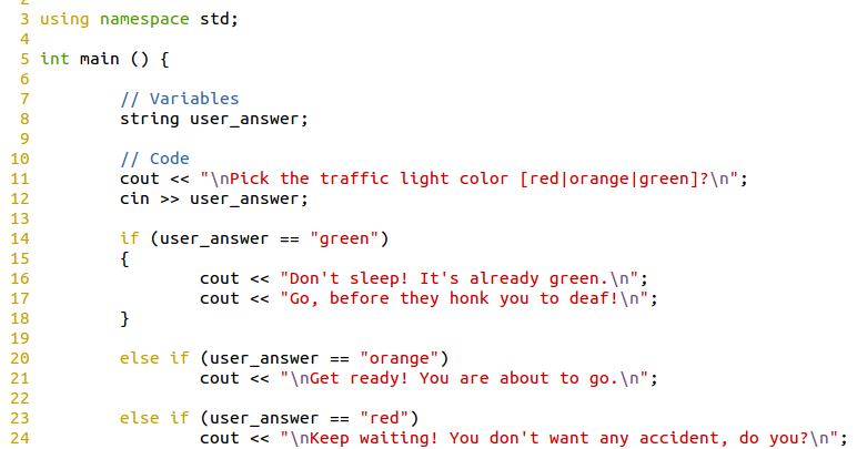 Hacking Cisco: CPP 05 - If Else Condition