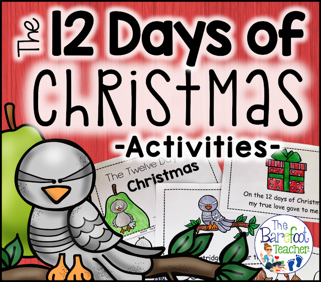 Celebrate the 12 Days of Christmas with a flip book and emergent reader for your Preschool, Kindergarten, or First grade kids! The duo pack is a perfect addition to the other activities, crafts, and lessons you have planned this holiday for your students. Celebrate the 12 Days of Christmas with a flip book and emergent reader for your Preschool, Kindergarten, or First grade kids! The duo pack is a perfect addition to the other activities, crafts, and lessons you have planned this holiday for your students.