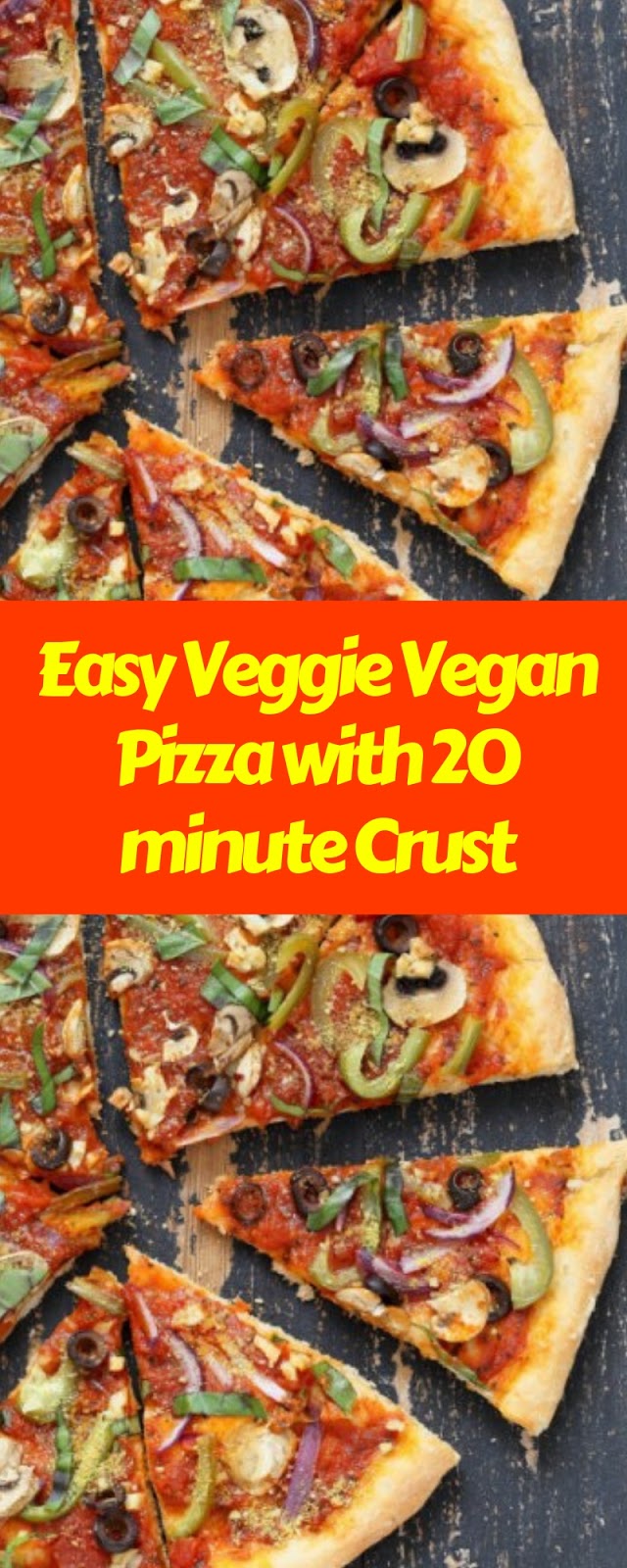 Easy Veggie Vegan Pizza