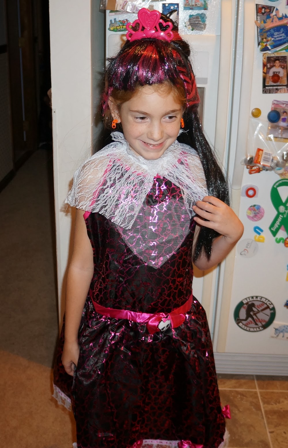 Evan and Lauren's Cool Blog 10/11/13 Monster High Costume from