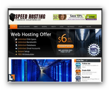 Offer hosting. Hosting Speed.