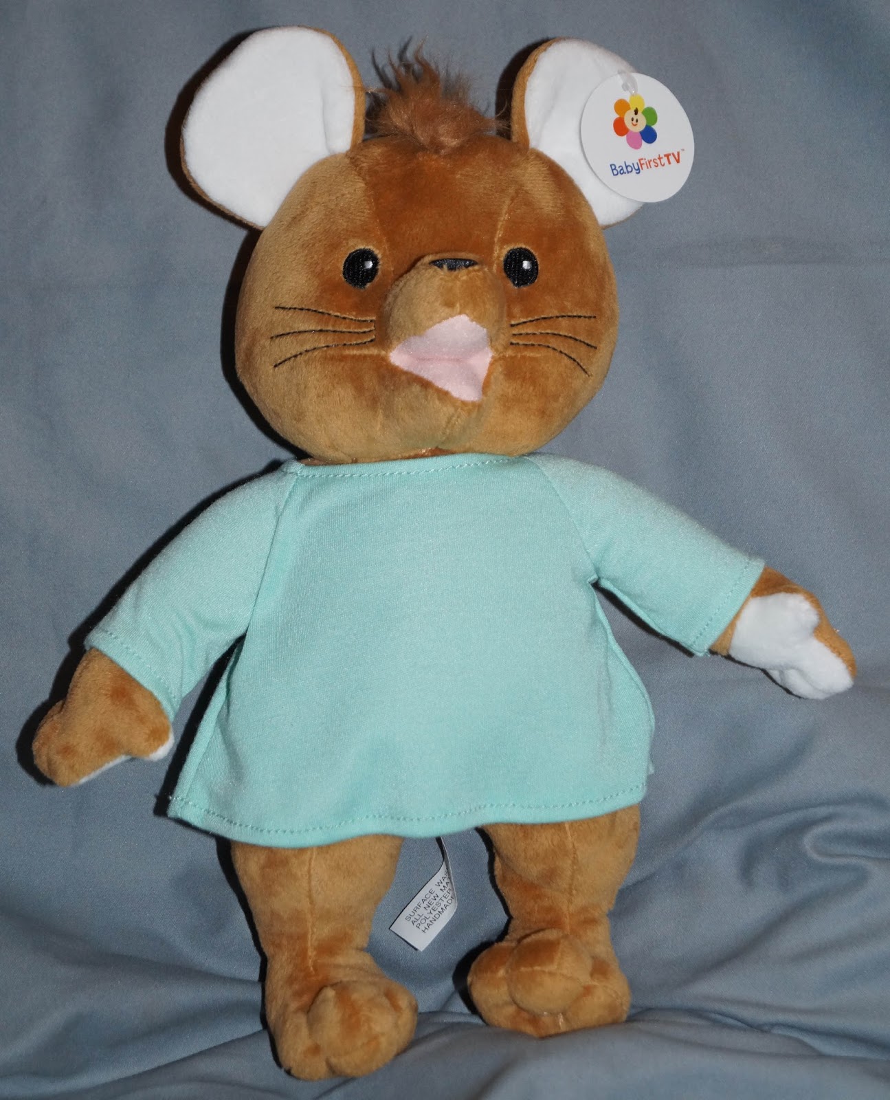 The Happy Clown With A Frown An Adorable Friend! Squeak Mouse Plush Toy