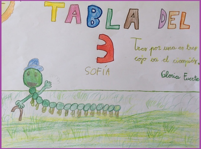 APRENDO ASÍ TABLA DE MULTIPLICAR DEL 3 GLORIA FUERTES