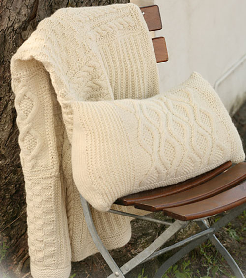 Beautiful Skills Crochet Knitting Quilting Knitted Cushion Cover
