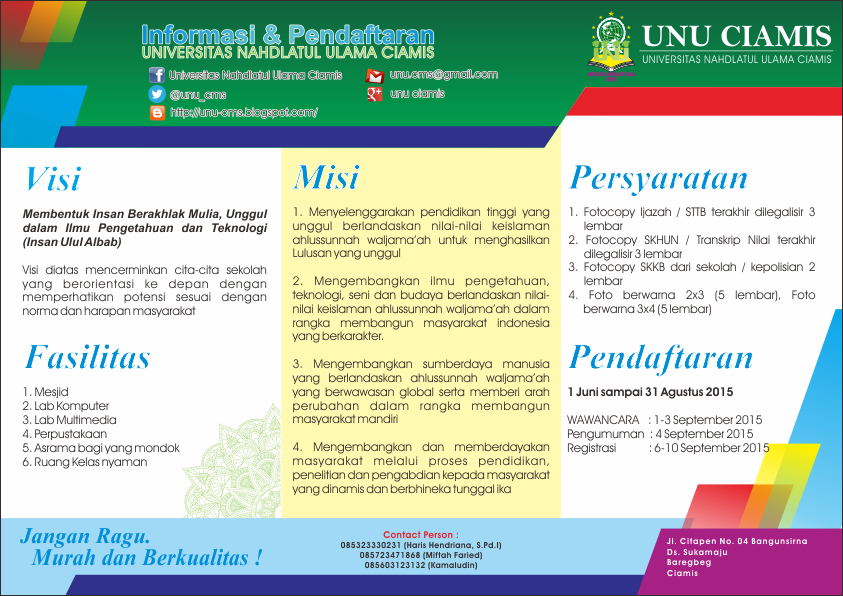 brosur kampus cdr brosur kampus cdr