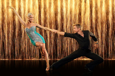 Kellie Pickler and Derek Hough on Dancing with the Stars season 16