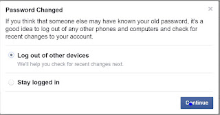 langkah 2 ganti password