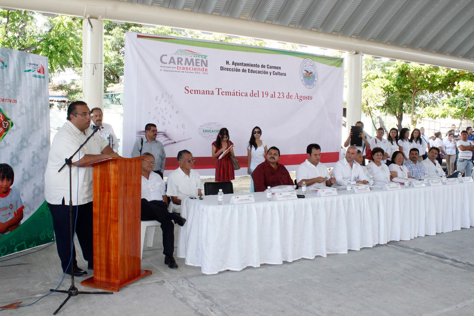 NOTI-IMAGEN DE CARMEN: Inaugurado el ciclo escolar 2013-2014, en la