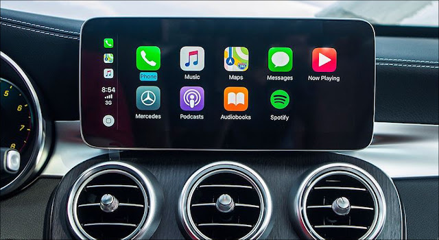 Màn hình trung tâm Mercedes C200 Exclusive 2019 Màn hình trung tâm Mercedes C200 Exclusive 2019