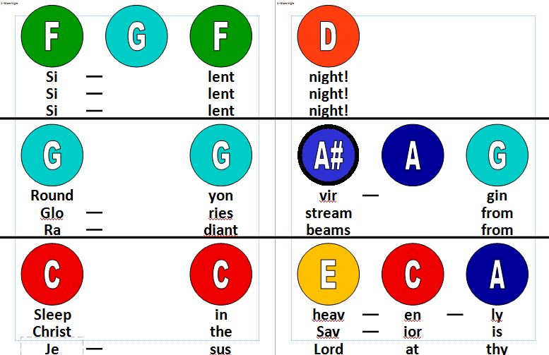Primary Handbells Silent Night