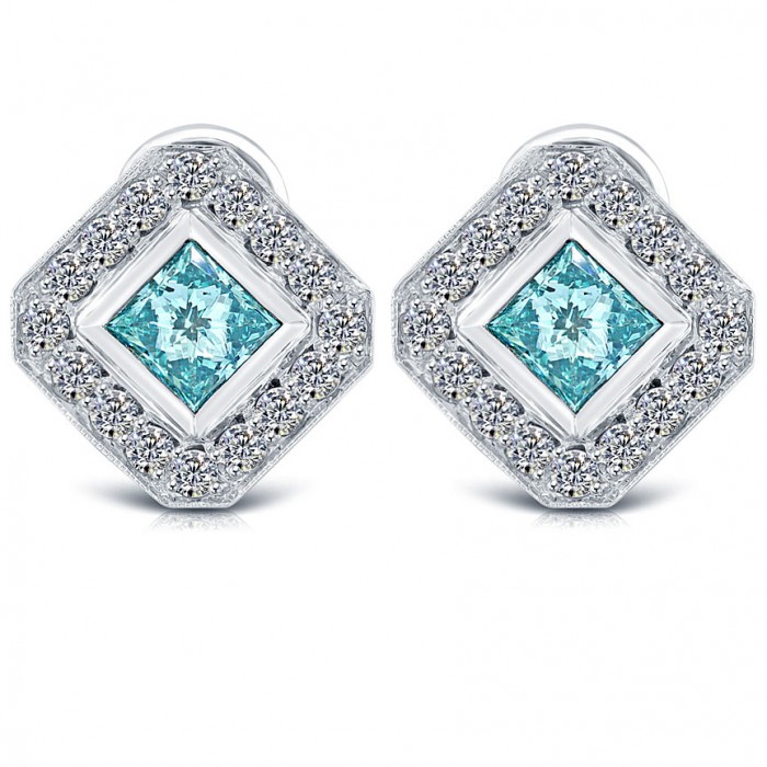 Fancy Diamonds: Fancy Diamond Earrings