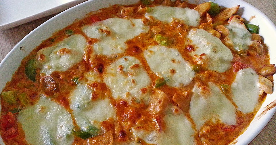 Low Carb Rezepte: Überbackenes Hähnchen-Gemüse-Curry Low Carb