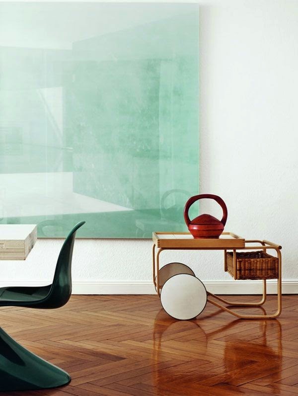 Color design in the living room and home furnishing trends 2015