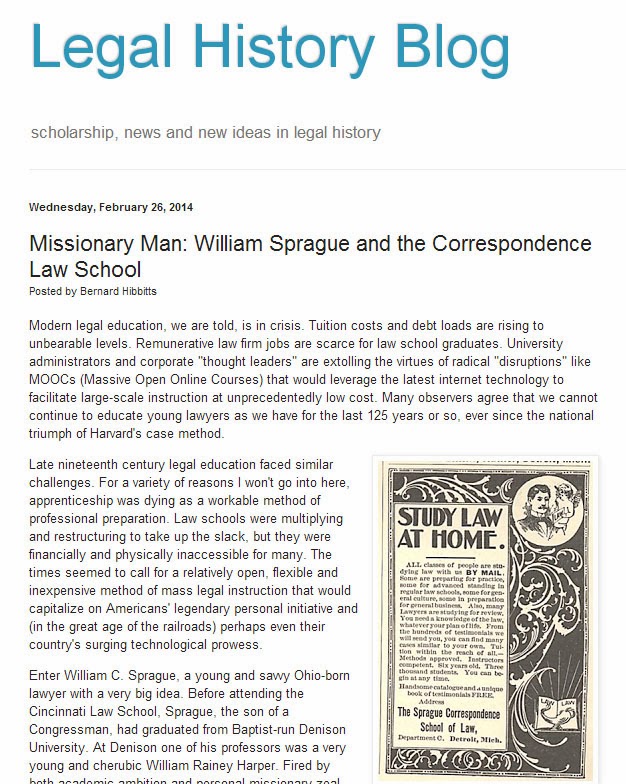 College History Garden William Sprague and the Correspondence School