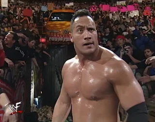 WWE / WWF Royal Rumble 2000 -  The Rock won the Rumble match
