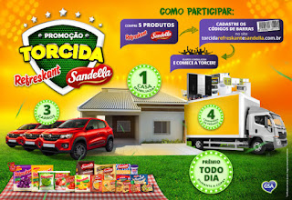 Promoção Torcida Refreskant Sandella