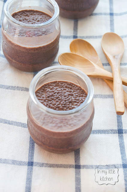 Pudding de chia y chocolate