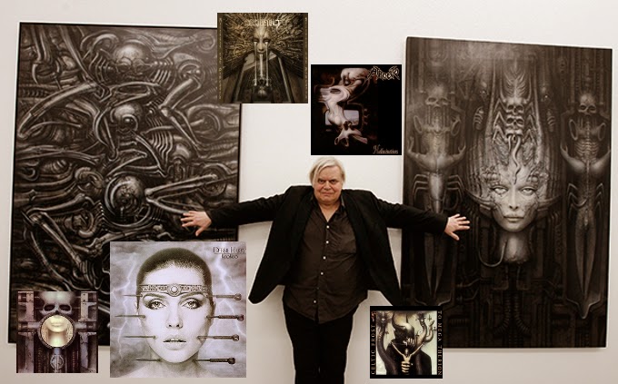 VISÃO BLÓGICA : H.R. Giger's - Greatest Album Cover Art