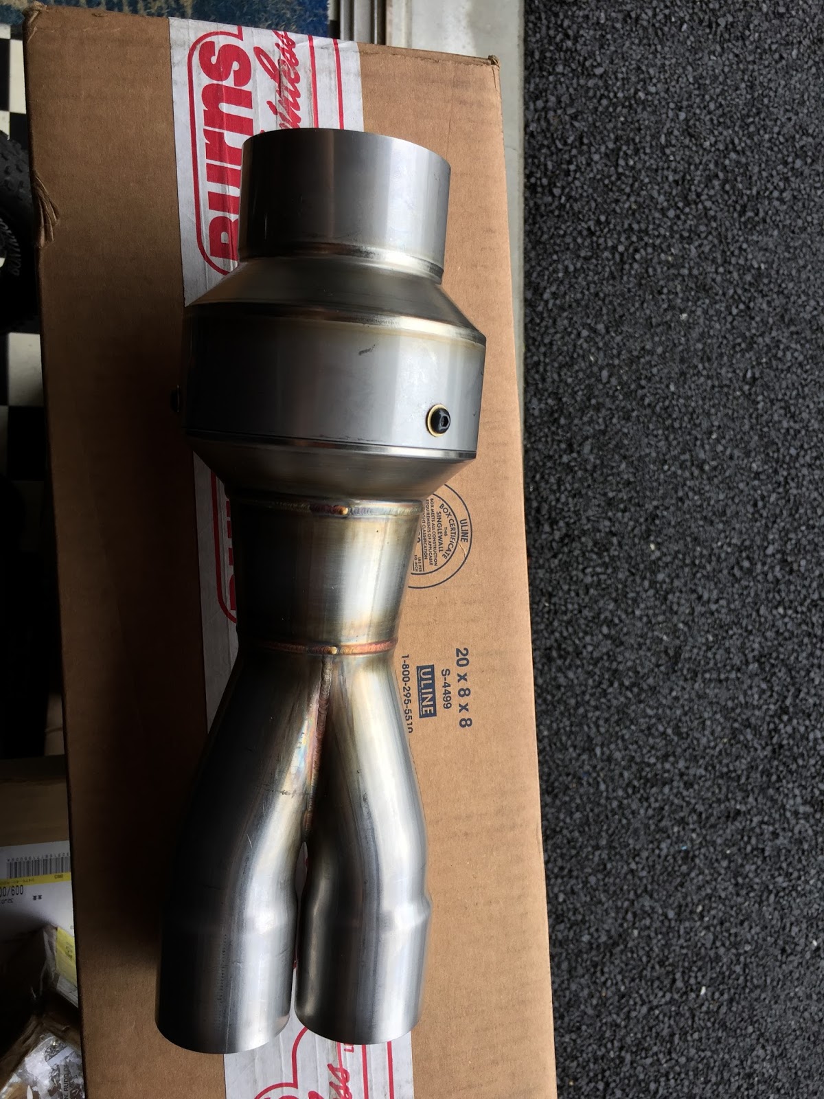 HRD HarleyDavidson, Buell Burn's Stainless "Ultra Lightweight