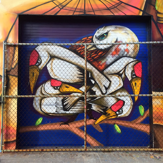 New Mural By Entes Y Pesimo in Wynwood, Miami For Art Basel 2013. 4