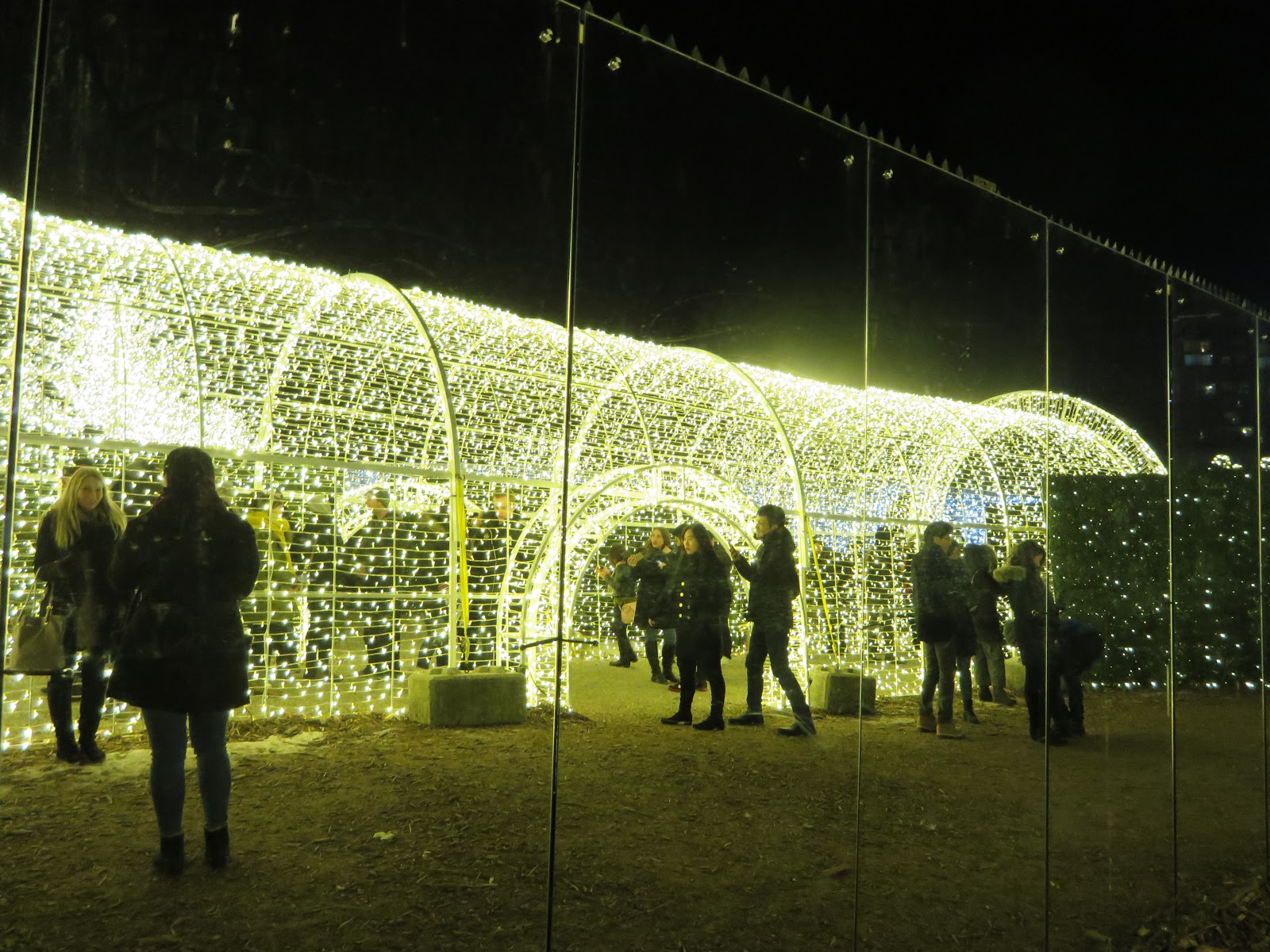 Enchant Christmas Light Maze and Market Vancouver, Canada chichicho