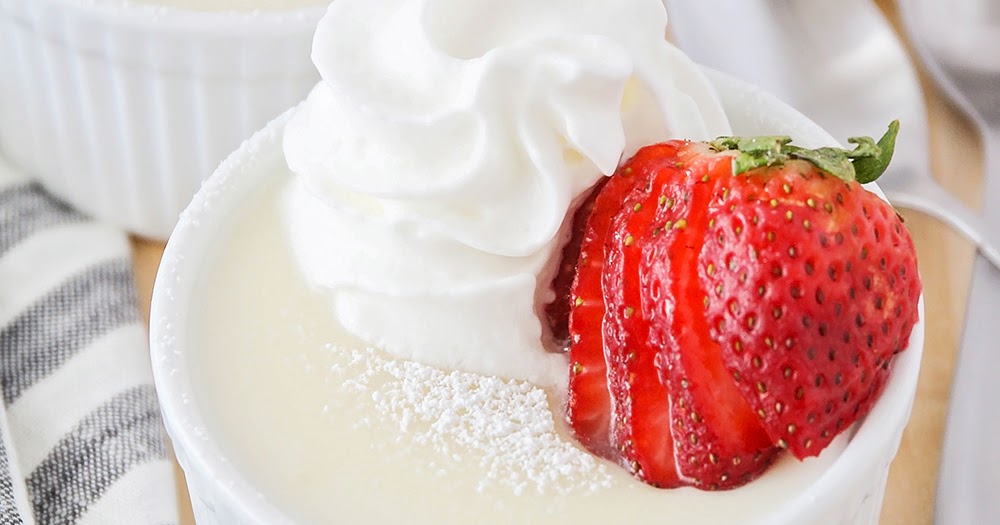 The Baker Upstairs Homemade White Chocolate Pudding