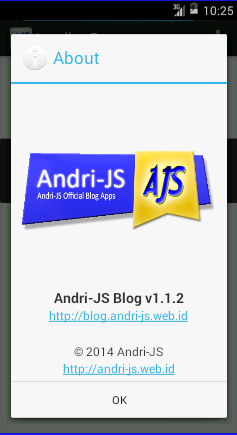 Update v.1.1.2 Andri-JS Blog Application
