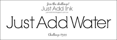 Jo's Stamping Spot - Just Add Ink Challenge #399
