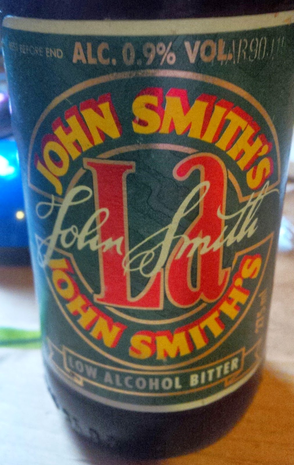 Vintage Beers John Smiths La Low Alcohol Bitter 1990