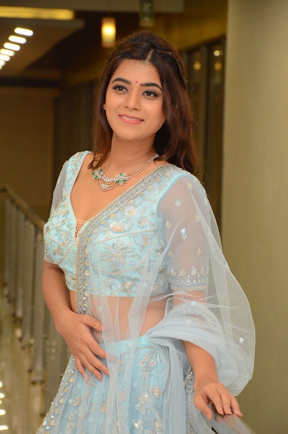 Yamini Bhaskar at Nartanasala movie pre-release