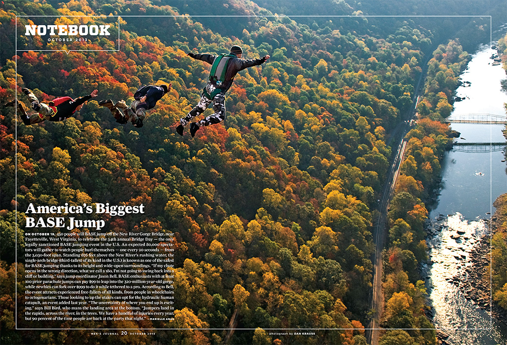 Dan Krauss Photo Blog Bridge Day 2008 Fayetteville, WV Published