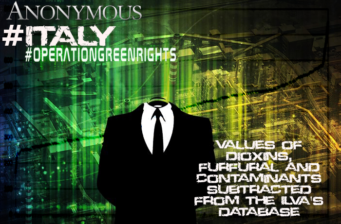 Аноним it. Anonymous Italian. Green rights