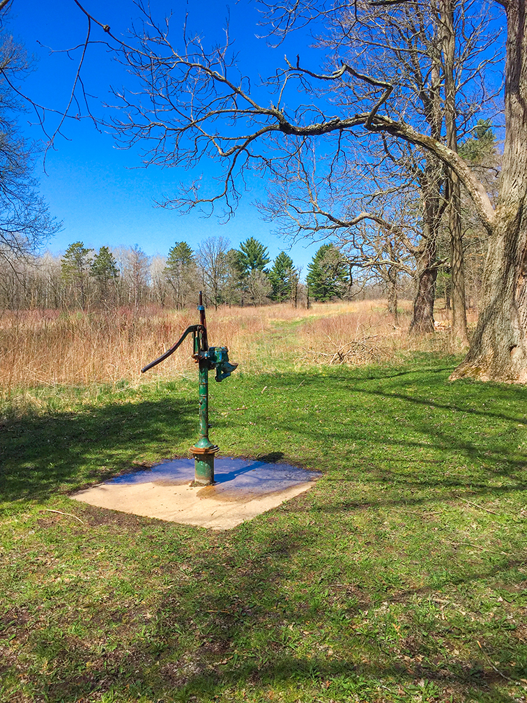Water Pump at the Highway 67 Trailhead