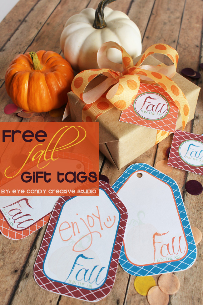 freebie, fall gift tags, pumpkin, fall gift giving, fall is in the air, free download