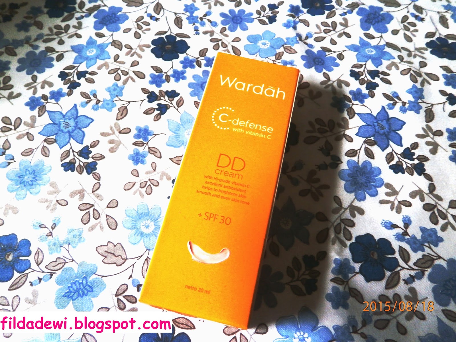 Wardah DD Cream C-defense with vitamin C | Filda Redstar