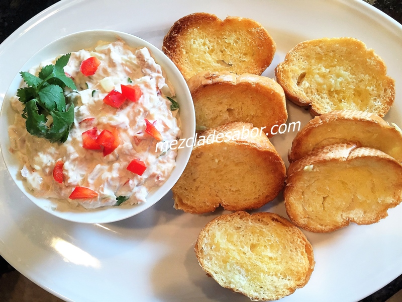 Dip de Atún (Tuna) Facil y Económico Mezcla De Sabor