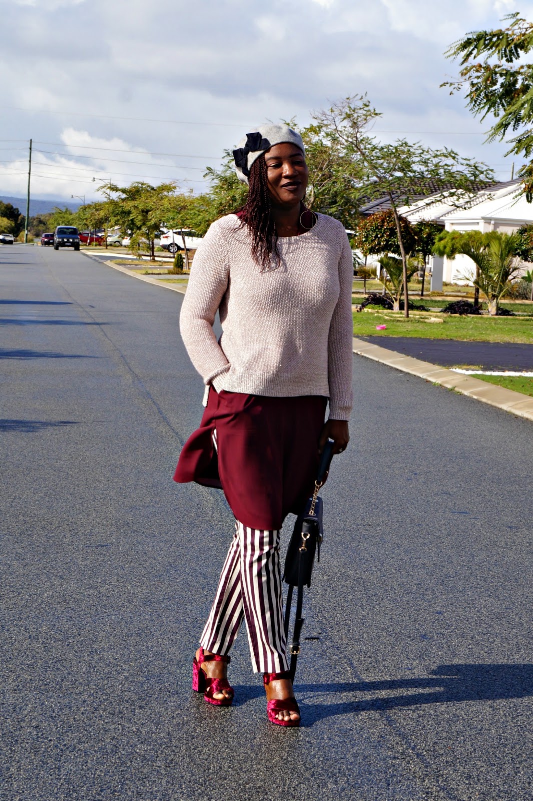 Layered Jumper Over Dress Over Pants The Cooking Wardrobe