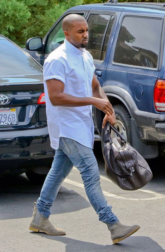 Jeans Botas Masculinas Estilosas Botas De Trabalho Ocidental