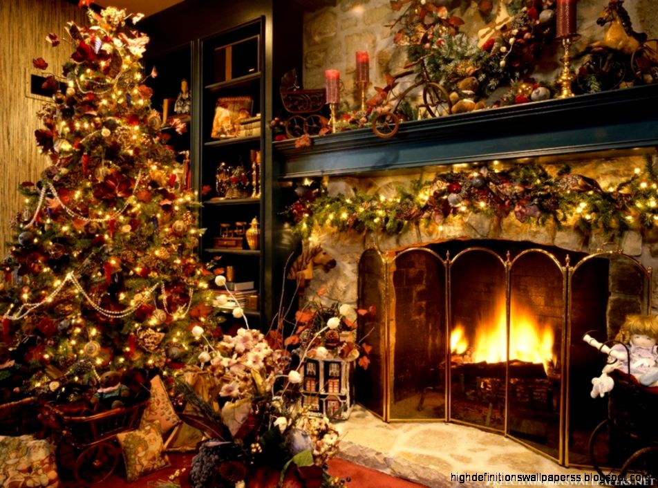 Digital Christmas Tree Decoration Wallpaper