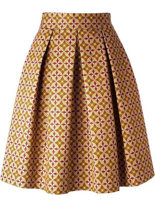 Short-African-Ankara-Pleated-skirts