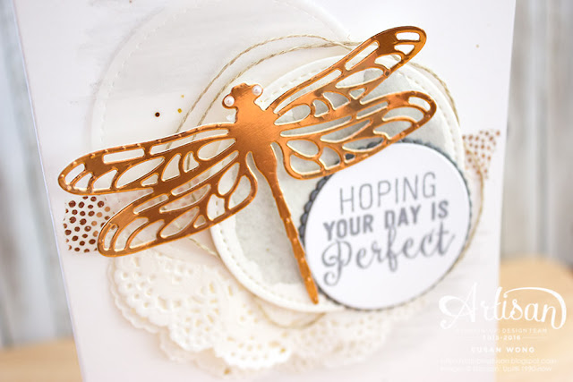 Detailed Dragonfly + Suite Sentiments ~ Susan Wong