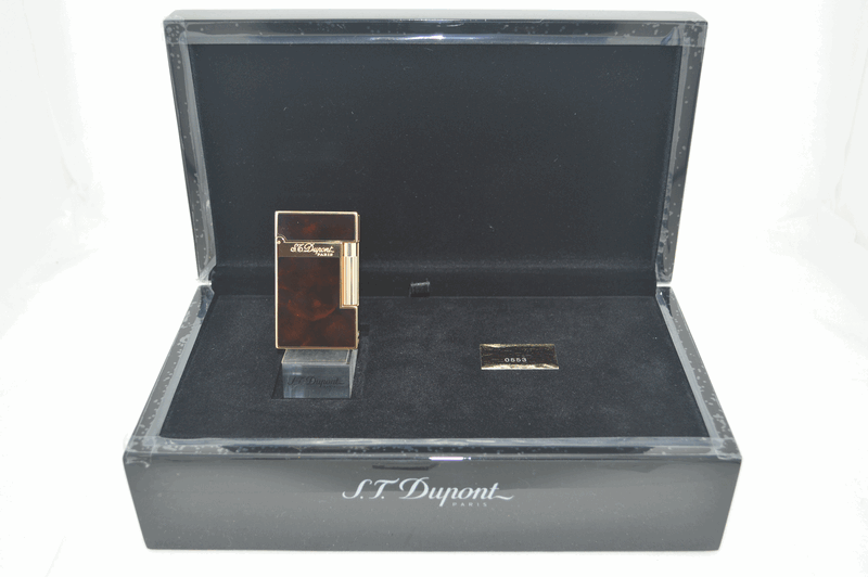 ziq S.T. DUPONT collections: NEW ORIGINAL S.T.DUPONT LINE 2 GOLD ...